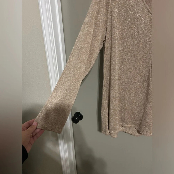 Show Me Your Mumu sparkly gold Clark tunic top size XXL - Picture 7 of 8